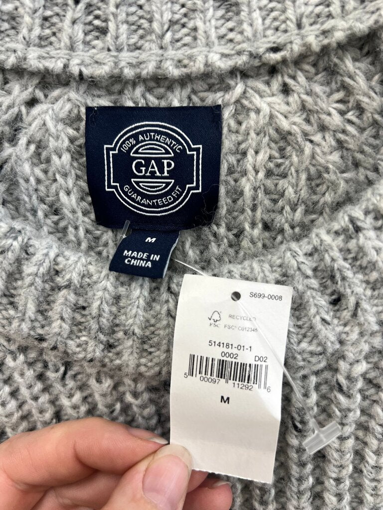 GAP Donegal Ribbed Crewneck Sweater