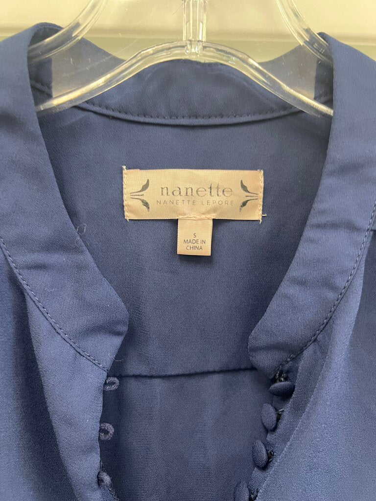 Nanette Lepore Women's Navy Blouse
