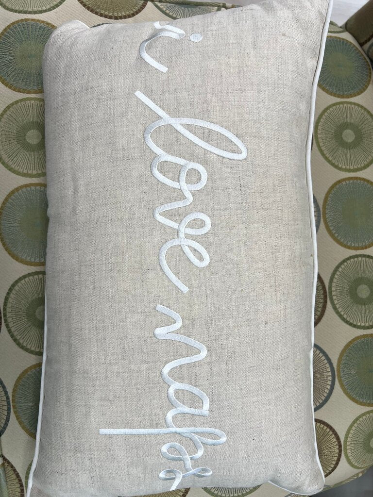 I Love Naps Decorative Pillow