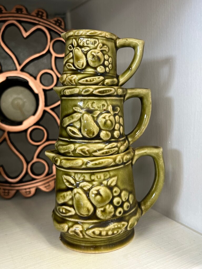 Vintage Stackable Measuring Cups