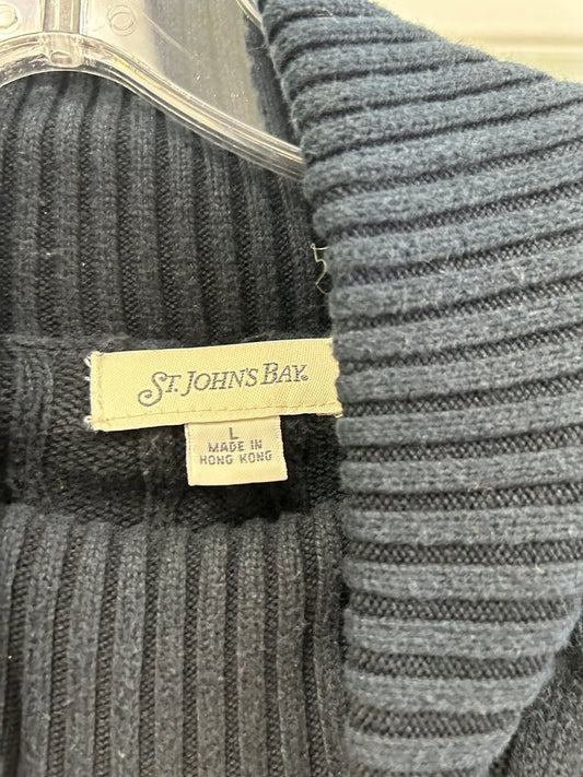 St. John's Bay Women's Cable Knit Turtleneck Sweater