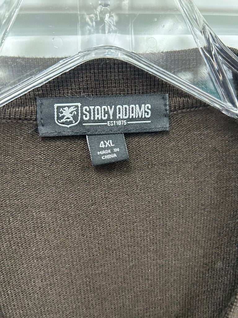 Stacy Adams Brown Long Sleeve Sweater