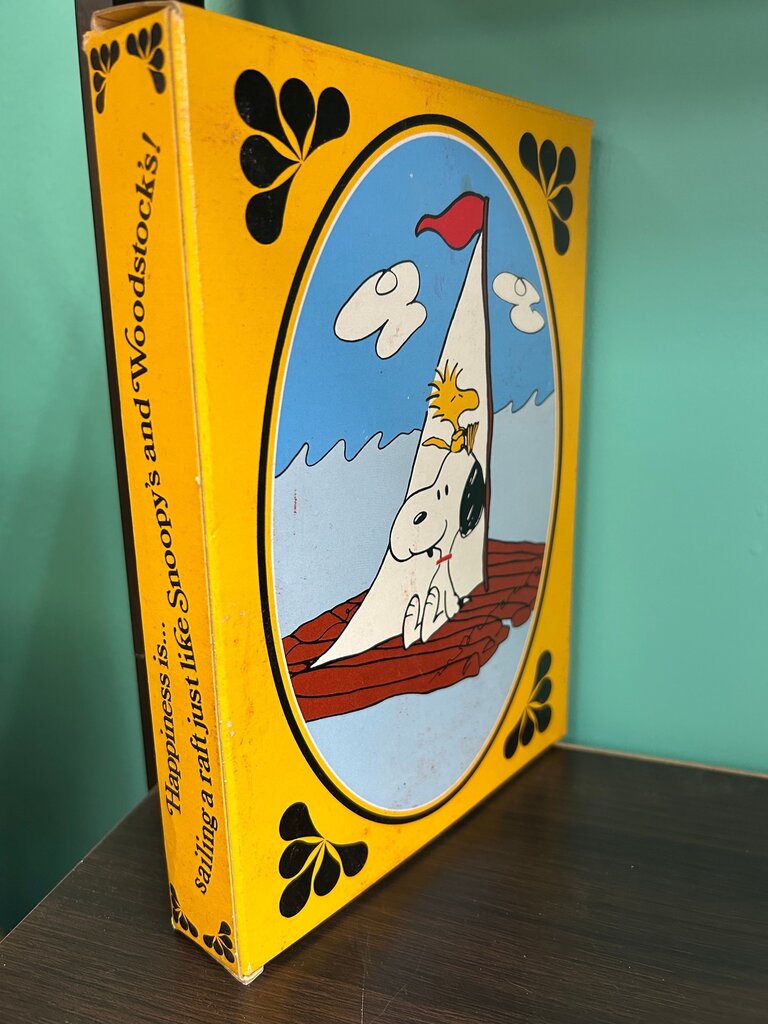 Happiness is... Sailing a Raft just like Snoopy and Woodstock