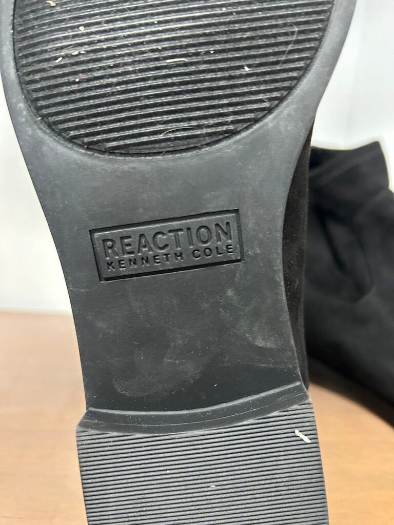 Black Suede Ankle Boots by Kenneth Cole