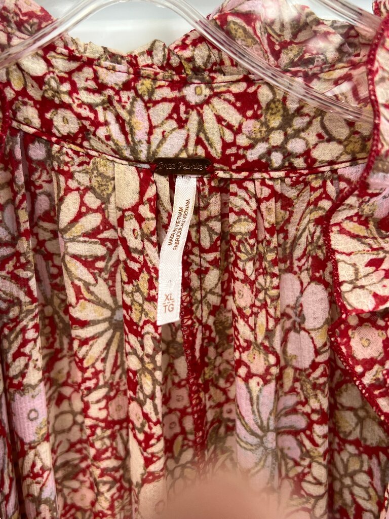 Free People Floral Maxi Dress