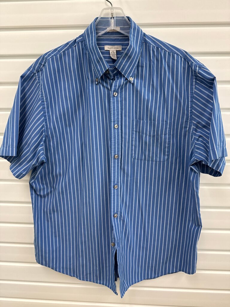 Van Heusen Short Sleeve Striped Shirt
