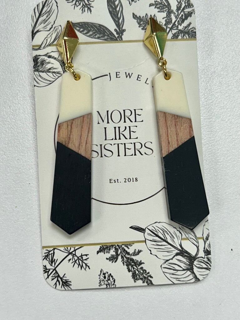 Geometric Dangle Earrings