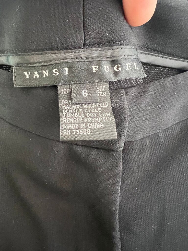 Yansi Fugel Women's Black Pants
