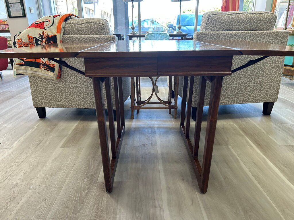 Vintage Oak Drop Leaf Dining Table