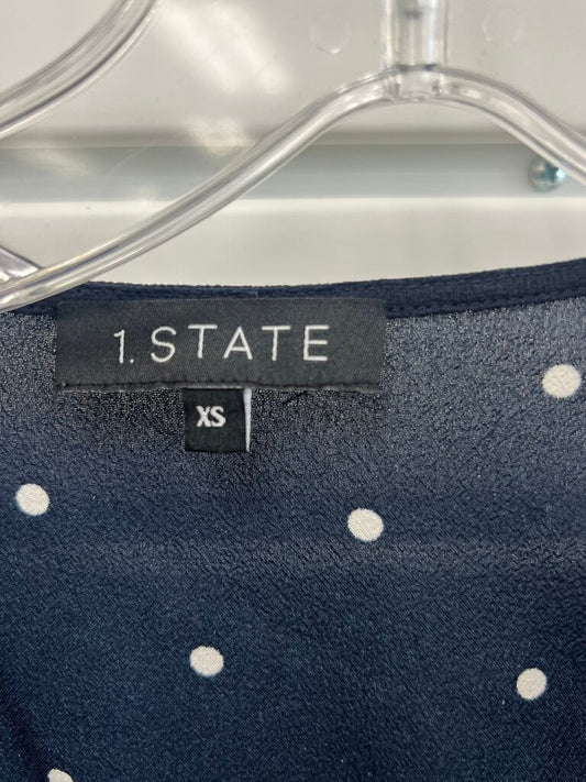 1.STATE Dot Print Dress
