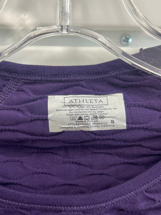 Athleta Purple Long Sleeve Top