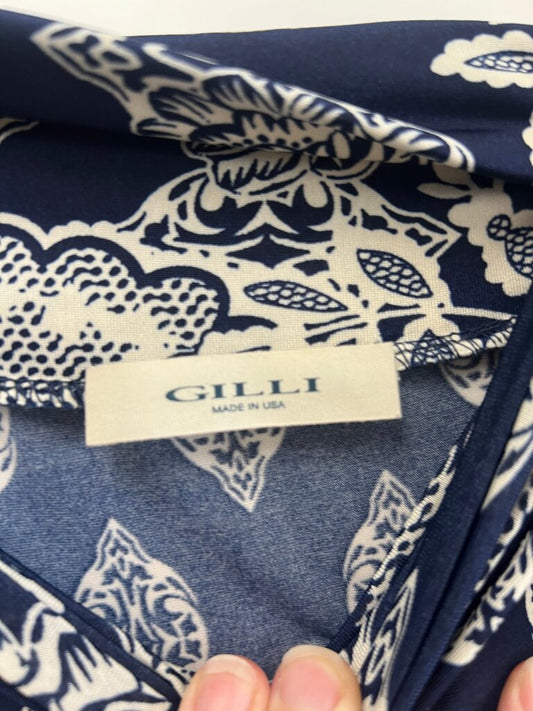 Gilli Navy Maxi Dress with Floral Print