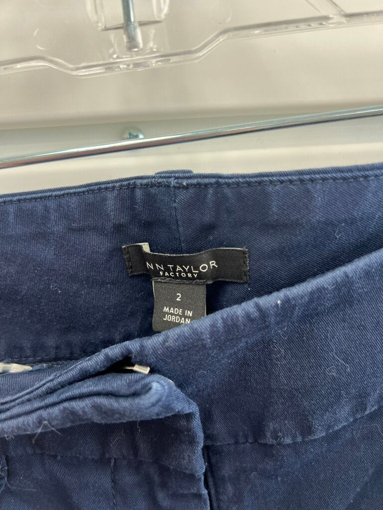 Ann Taylor Factory Women's Navy Pants