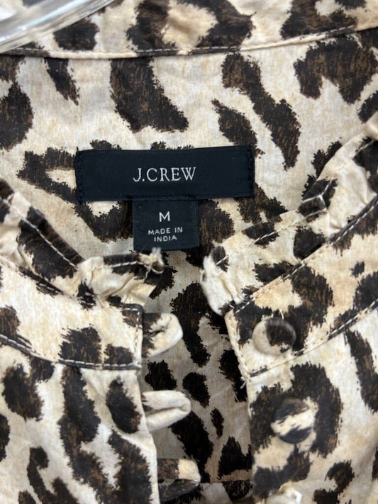 J.Crew Leopard Print Blouse