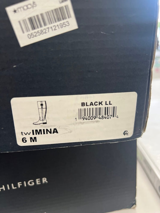 Tommy Hilfiger Women's Black Riding Boots NEW