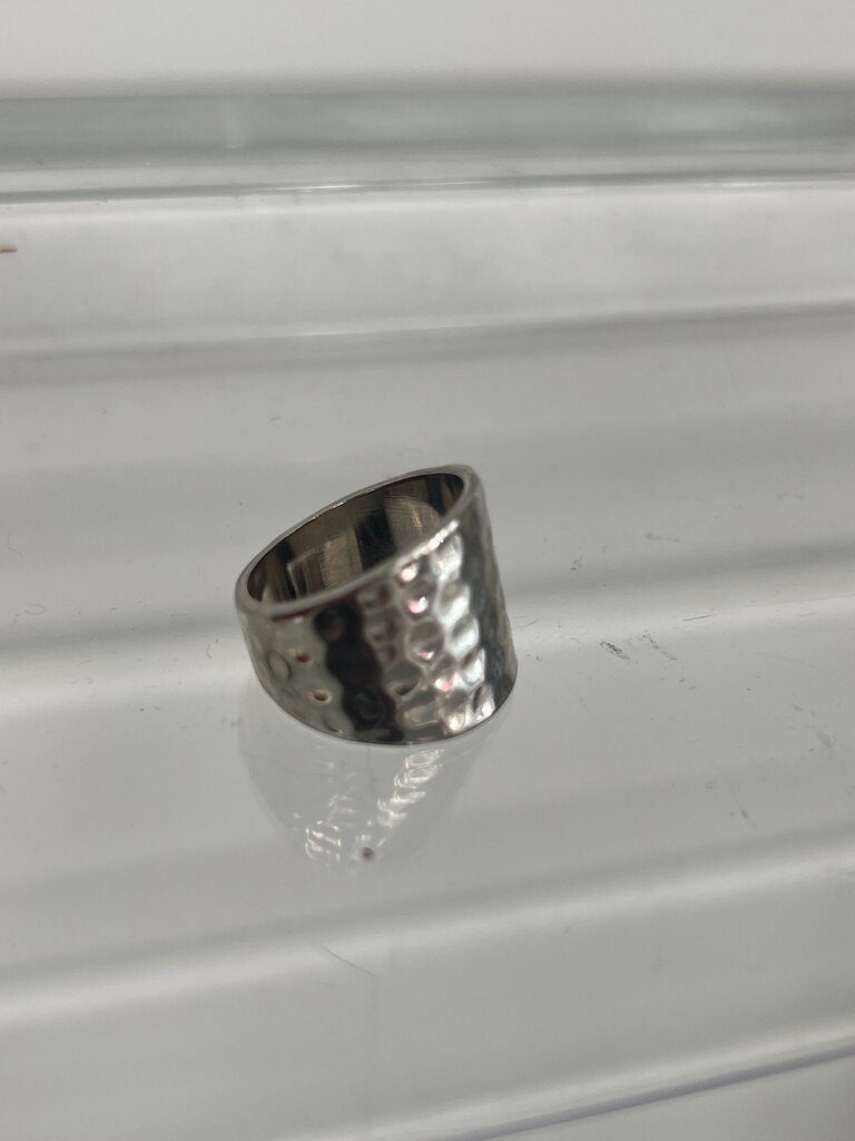 Hammered Silver Ring