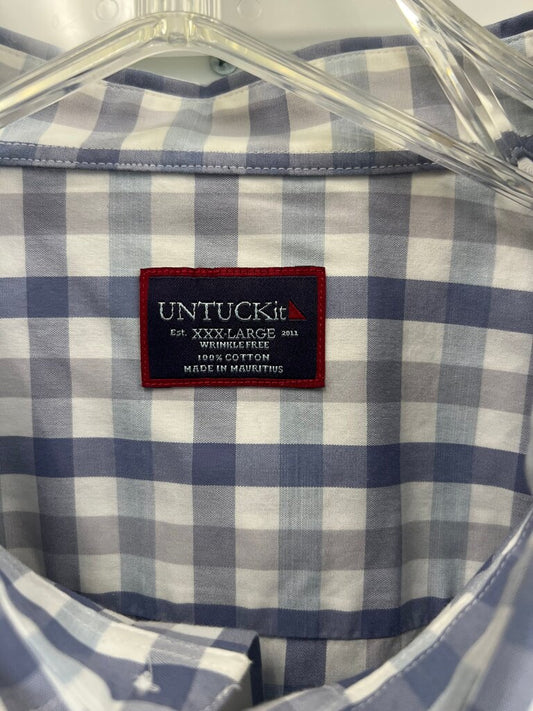 UNTUCKit XXX-Large Wrinkle-Free Checkered Shirt