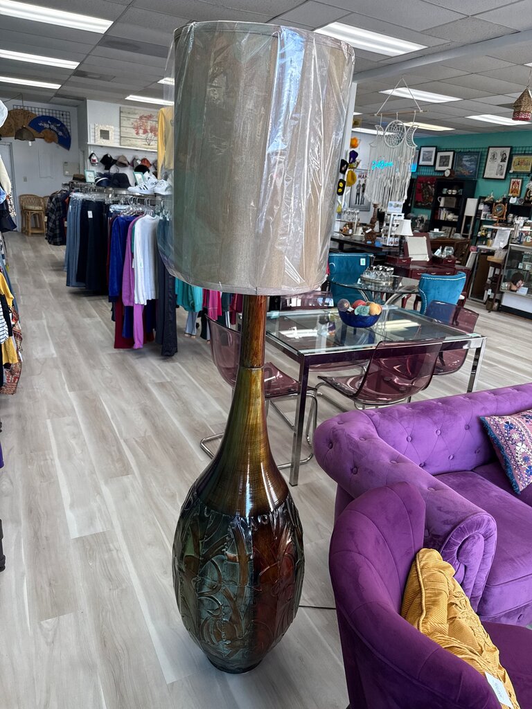 Bruatlist Mid-Century Style Decorative Metal Floor Lamp