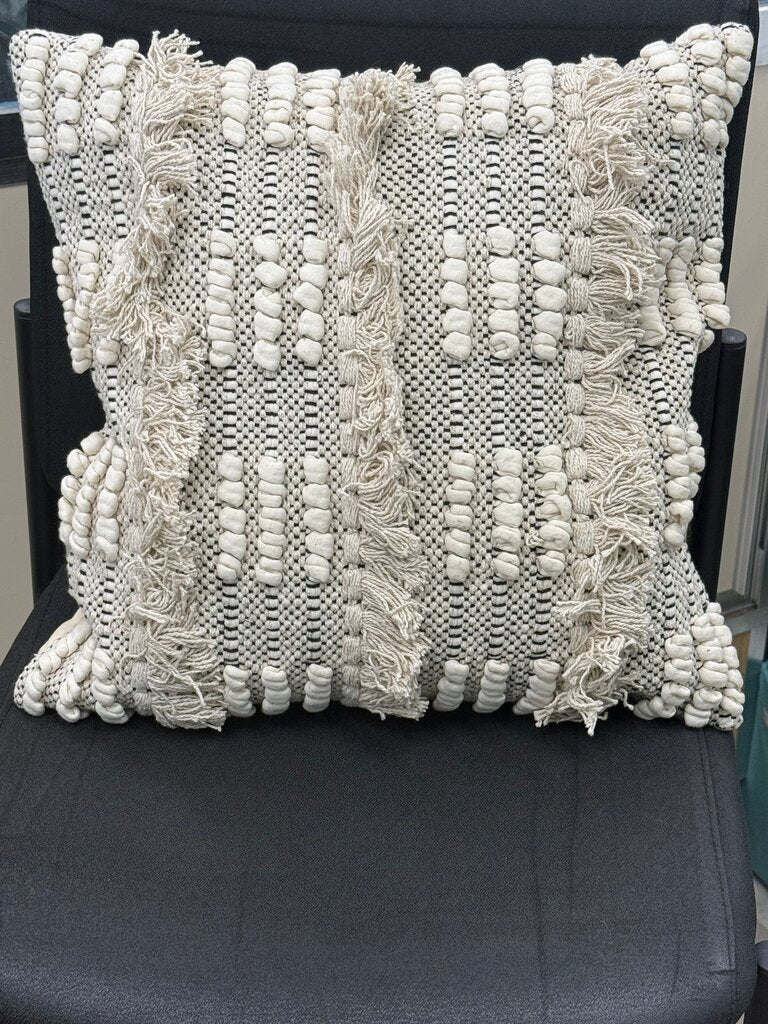 Textured Decorative Throw Pillow