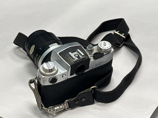 1970's Miranda EE Camera with Telephoto Lens.