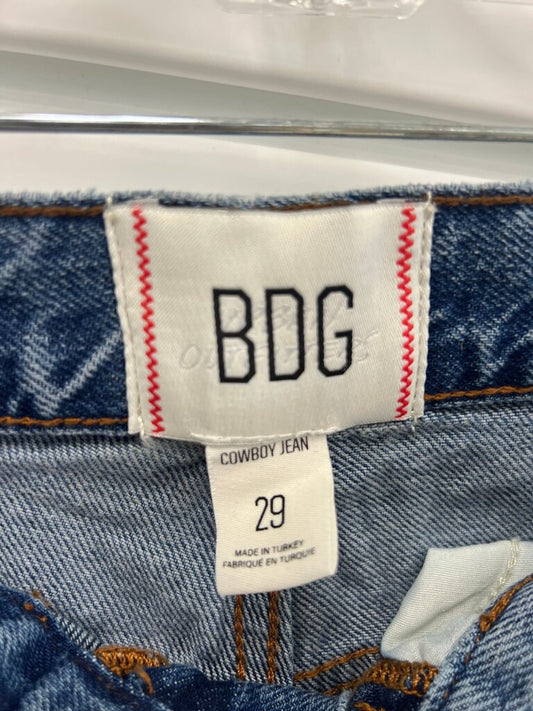 BDG Urban Outfitters Cowboy Jean High Rise Straight Size 29