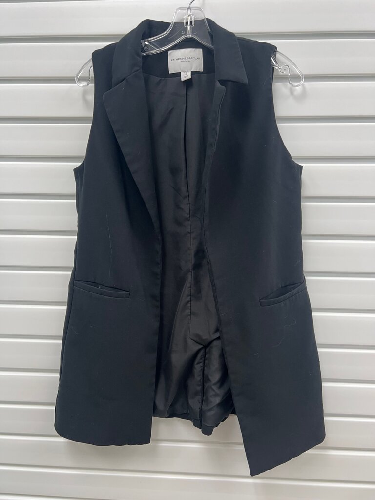 Katherine Barclay Women's Black Vest