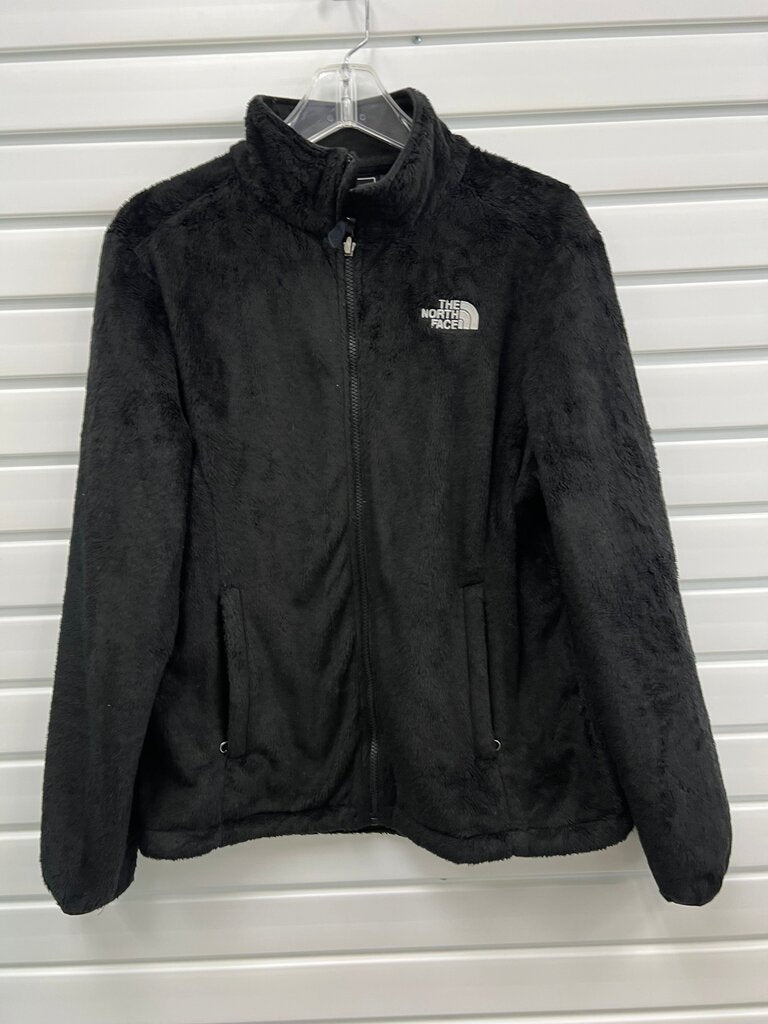The North Face Osito Black Plush Fleece Full Zip Jacket Size L