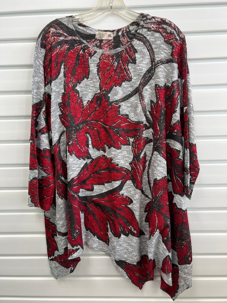 Aletier Women's XL Floral Print Top