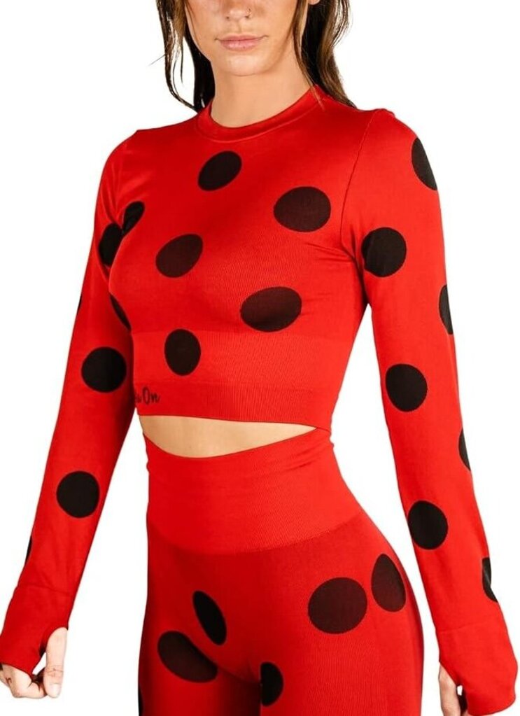 Miraculous Ladybug Red Polka Dot Long Sleeve Shirt