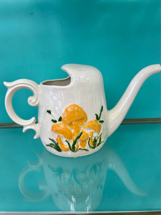 Ceramic Mushroom Watering Can Pitcher