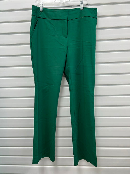 7th Avenue Kelly Green Trouser Pants, Size 10