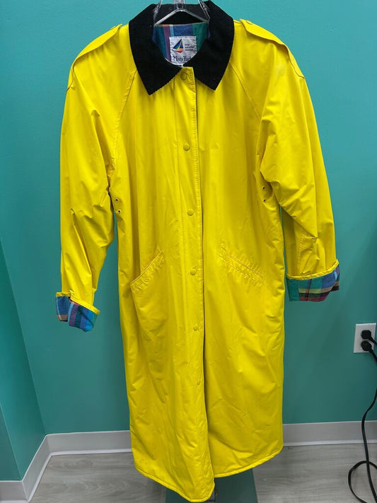 Misty Harbor Yellow Raincoat