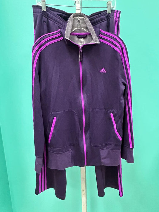 Adidas Women's Purple Track Suit