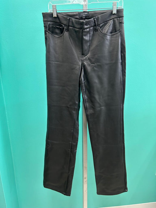 Sculptformer Black Leather Pants