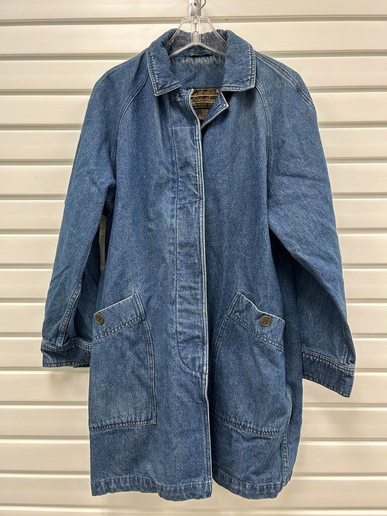 Vintage Eddie Bauer Denim Duster/Jacket