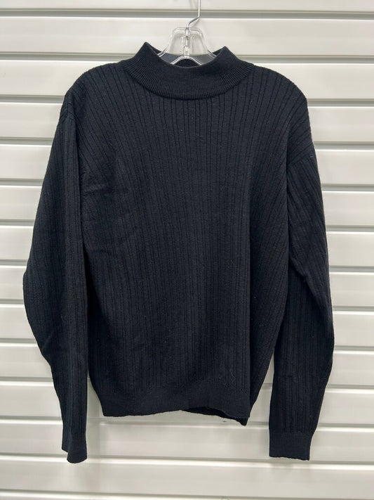 Charter Club Women's Black Ribbed Turtleneck Sweater