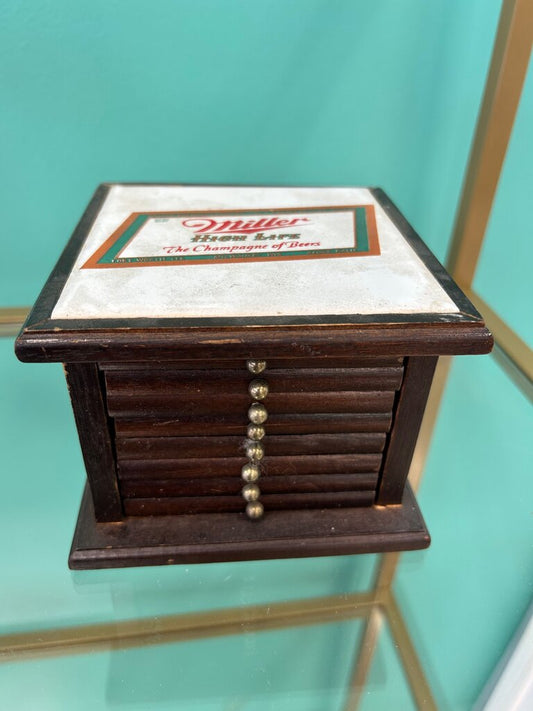 Miller High Life Beer Vintage Box