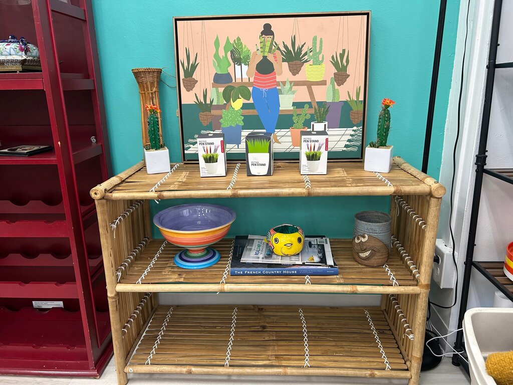 3-Tier Bamboo Plant Shelf