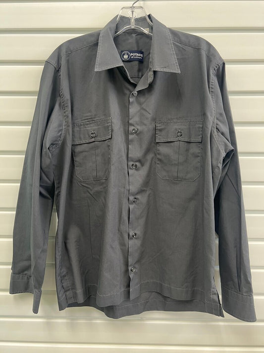 Potage de Couleurs Gray Button-Up Shirt