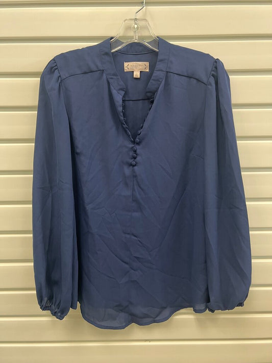 Nanette Lepore Women's Navy Blouse