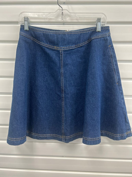 Piper and the Letterpress Denim Skirt