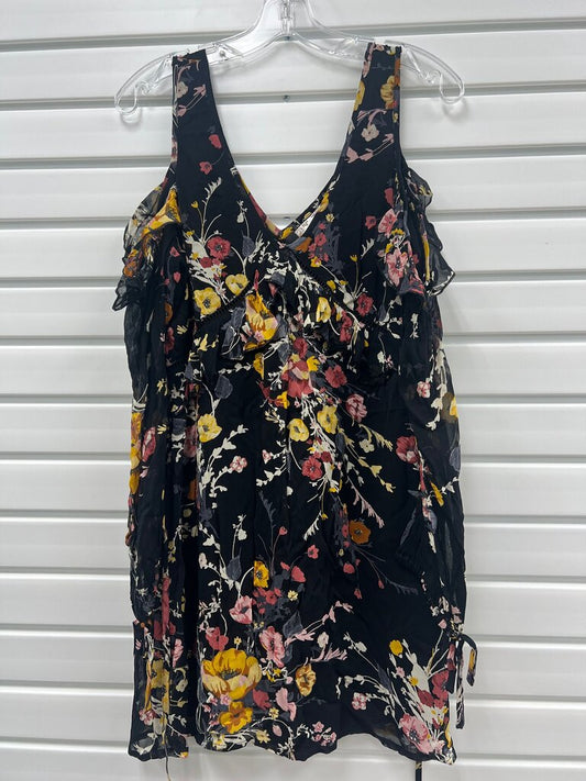 Floral Cold Shoulder Dress