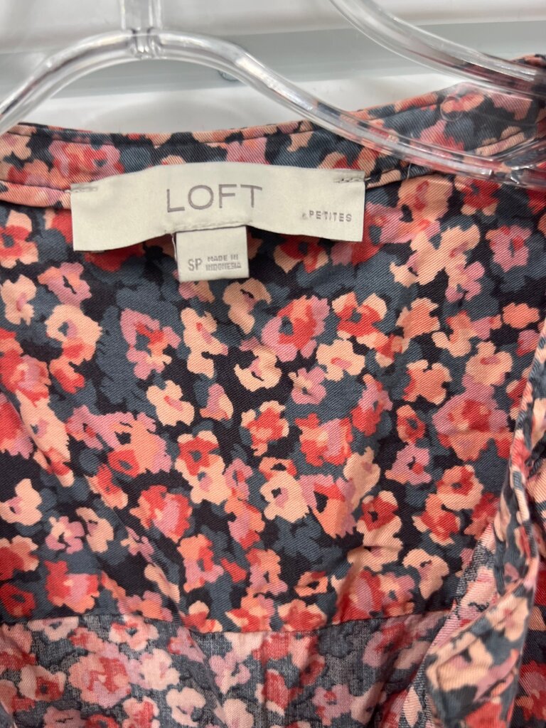 LOFT Floral Print Dress