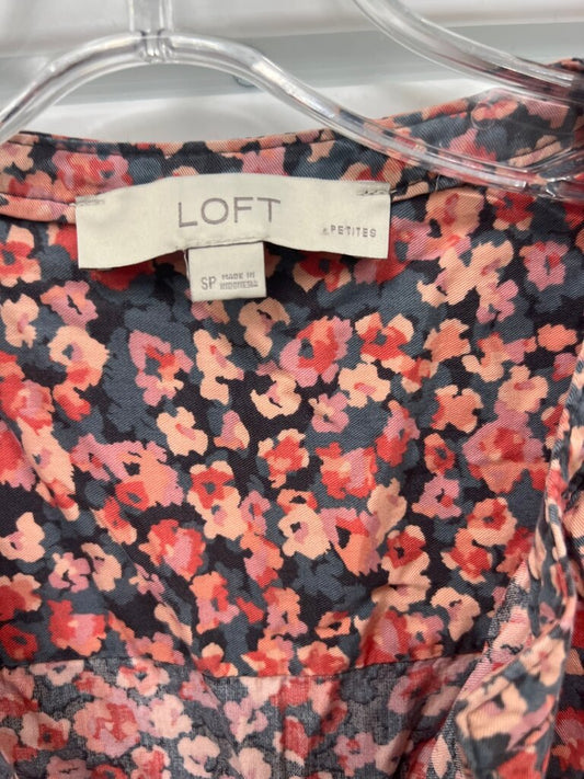 LOFT Floral Print Dress