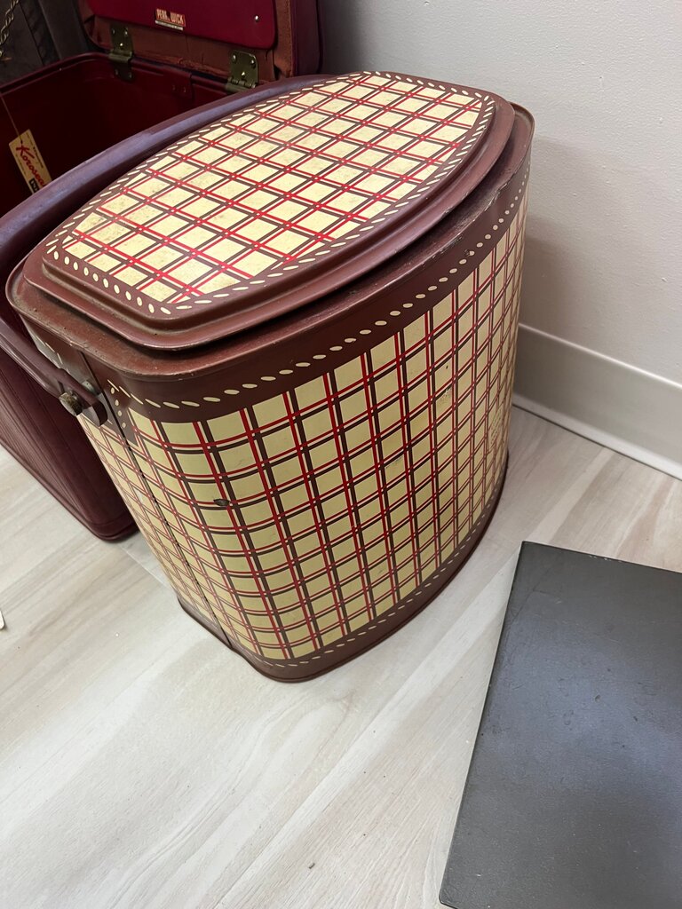 Vintage "Little Brown Cooler"