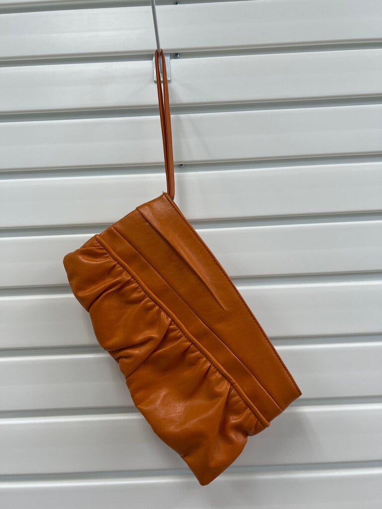 Stylish Orange Clutch Bag