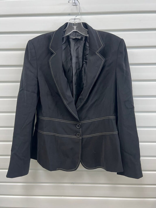 Anne Klein Women's Black Suit Jacket Size 10