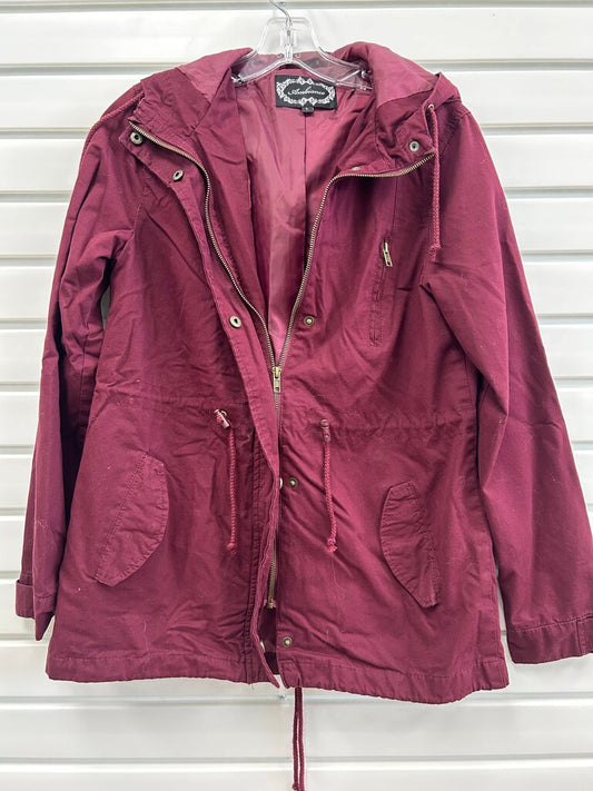 Ambiance Women's Burgundy Jacket L