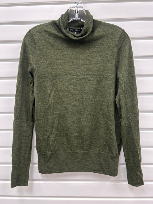 J.Crew Mercantile Olive Green Turtleneck Sweater