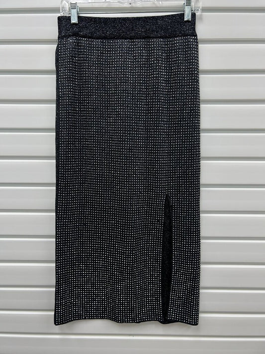 Women's Black Sparkly Skirt